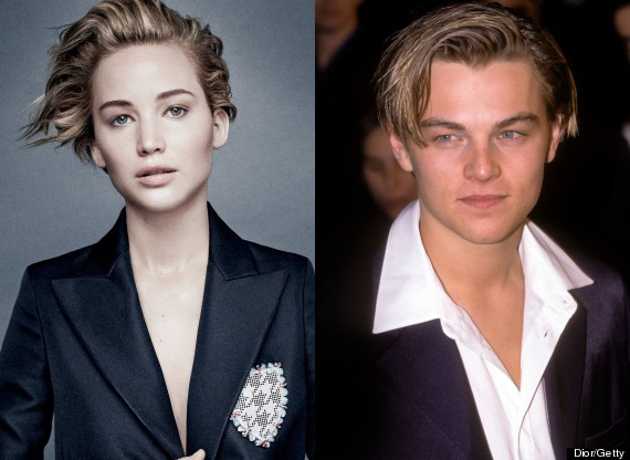 Jennifer Lawrence e Leonardo DiCaprio Jennifer Lawrence e Leonardo DiCaprio